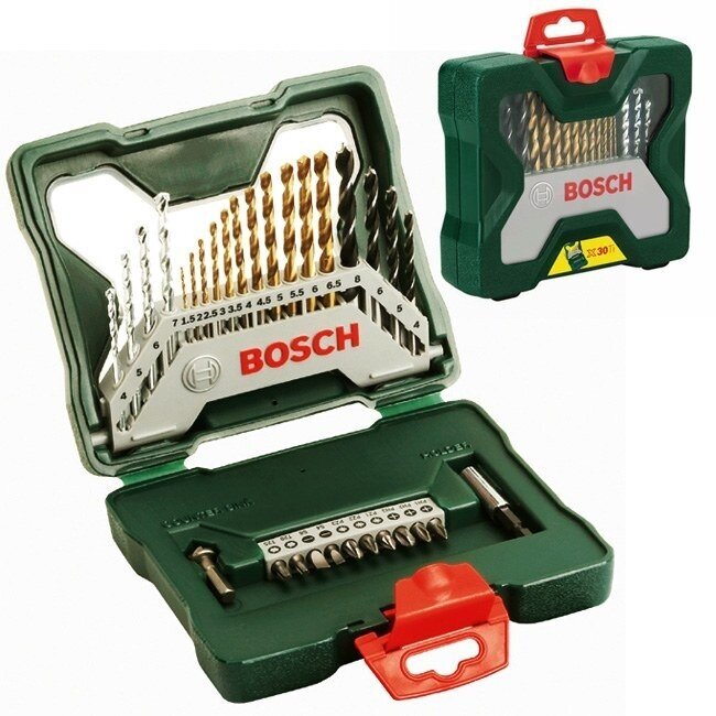 Priedų komplektas Bosch TITANIUM, 30 dalių, 2607019324 Priedų komplektas Bosch TITANIUM, 30 dalių, 2607019324