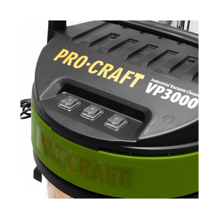 Pramoninis dulkių siurblys „ProCraft VP3000" 2 Pramoninis dulkių siurblys „ProCraft VP3000" 2