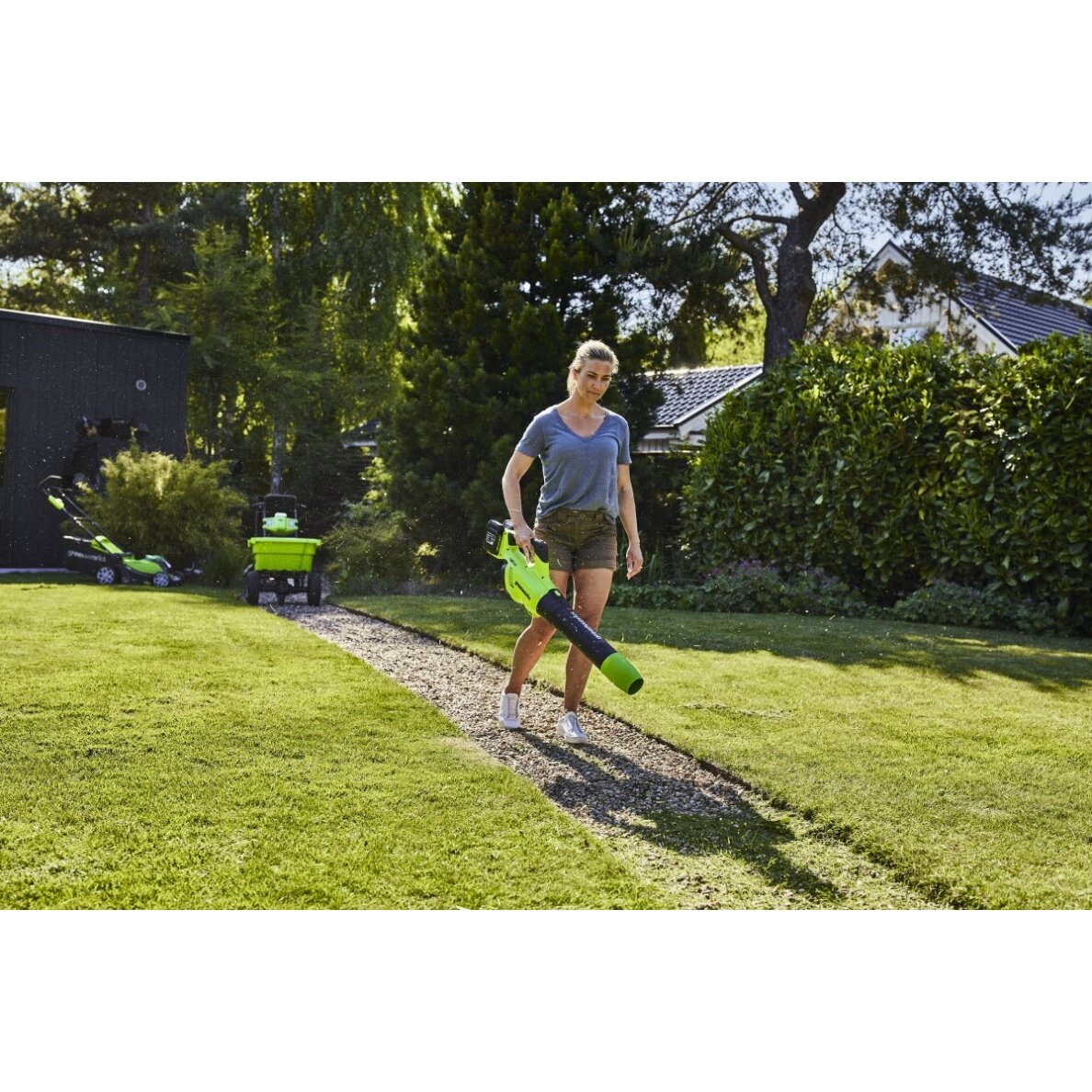 Greenworks G24X2AB PŪSTUVAS (24V be akumuliatorių ir kroviklio) 2