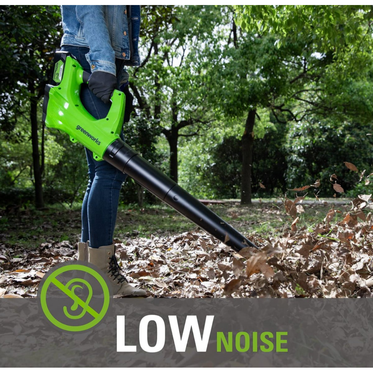 Greenworks G24AB PŪSTUVAS (24V be akumuliatorių ir kroviklio) 1