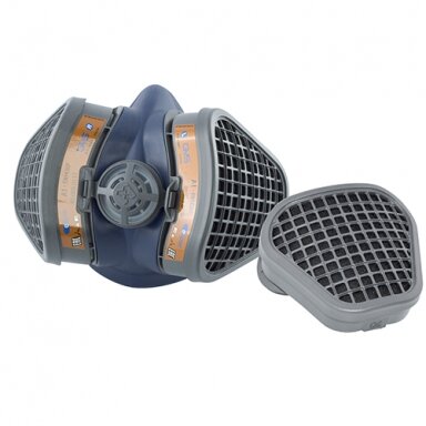 Puskaukė GVS Elipse SPR512 su A1 filtrais, dydis M/L
