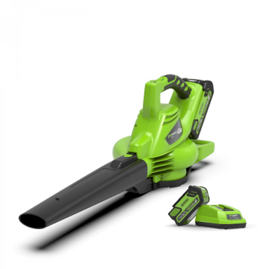 Greenworks GD40BVK4 PŪSTUVAS/SURINKTUVAS (40V su 4Ah akumuliatoriumi ir krovikliu) Greenworks GD40BVK4 PŪSTUVAS/SURINKTUVAS (40V su 4Ah akumuliatoriumi ir krovikliu)