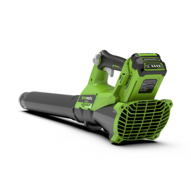 Greenworks G40ABK4 PŪSTUVAS (40V su 4Ah akumuliatoriumi ir krovikliu) 8