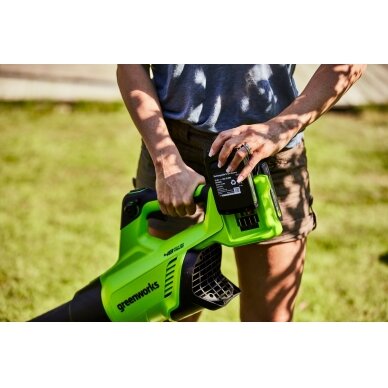 Greenworks G24X2AB PŪSTUVAS (24V be akumuliatorių ir kroviklio) 4 Greenworks G24X2AB PŪSTUVAS (24V be akumuliatorių ir kroviklio) 4