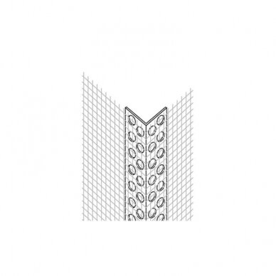 PVC kampas su tinkleliu 2,5m PVC kampas su tinkleliu 2,5m