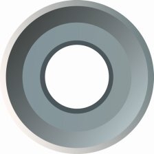Ratukas glazuruotų plytelių pjaustymo prietaisui Austroflies, Uniflies; KAUFMANN | d-14 mm (blisteryje)