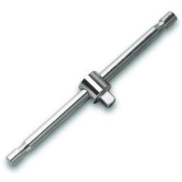 Rankena galvutėms T-formos 152mm 3/8" Irimo blisteryje