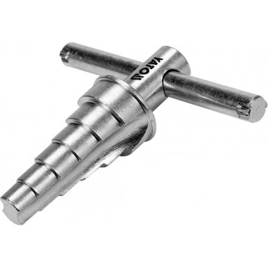 Raktas pakopinis su rankena 1/2" (12,7 mm) – 1-1/8" (28,6 mm) CrV Yato Raktas pakopinis su rankena 1/2" (12,7 mm) – 1-1/8" (28,6 mm) CrV Yato