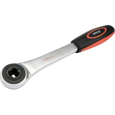 Raktas terkšlinis su kiauryme CrV pakopiniam raktui YT-03316 Yato | 1/2" 30 dant. Raktas terkšlinis su kiauryme CrV pakopiniam raktui YT-03316 Yato | 1/2" 30 dant.