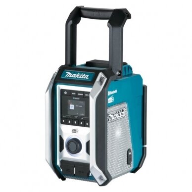 Radijas Makita DMR115 (AM, DAB, DAB+, AUX, Bluetooth, USB) Radijas Makita DMR115 (AM, DAB, DAB+, AUX, Bluetooth, USB)
