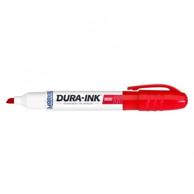Rašalo markeris Markal Dura-Ink 55 RAUDONAS 1,5 & 4,5mm