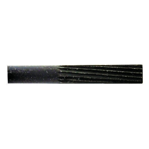 Rasp with flat end mill Ø6 mm