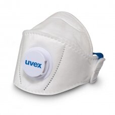 Respiratorius Uvex silv-Air premium 5110+ FFP1, sulankstomas, su vožtuvu. Didesnė forma