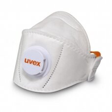 Respiratorius Uvex silv-Air premium 5210+ FFP2, sulankstomas, su vožtuvu. Didesnė forma