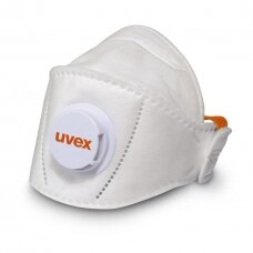 Respiratorius Uvex silv-Air premium 5210+ FFP2, sulankstomas, su vožtuvu. Didesnė forma