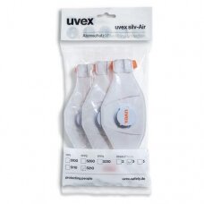 Respiratorius Uvex silv-Air Premium 5210 FFP2, sulankstomas, su vožtuvu,3 vnt, mažmeninė pakuotė