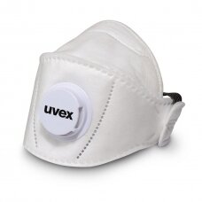 Respiratorius Uvex silv-Air premium 5310+ FFP3, sulankstomas, su vožtuvu. Didesnė forma