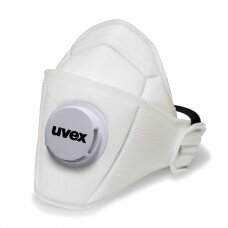 Respiratorius Uvex silv-Air Premium 5310 FFP3, sulankstomas, su vožtuvu,3 vnt, mažmeninė pakuotė