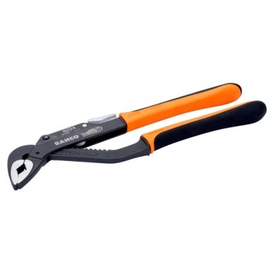 Reguliuojamos santechninės replės Ergo 250mm, max 45mm, greitas fiksavimas Reguliuojamos santechninės replės Ergo 250mm, max 45mm, greitas fiksavimas
