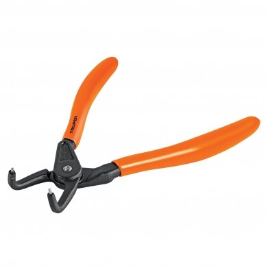 Replės vidiniams žiedams suspausti, lenktos, 170mm Truper® Replės vidiniams žiedams suspausti, lenktos, 170mm Truper®