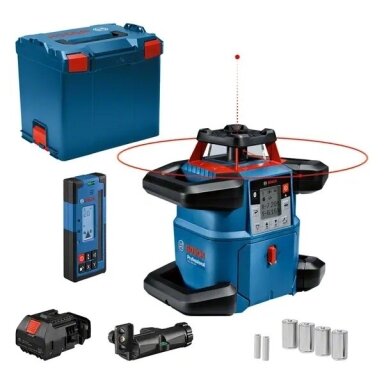 Rotacinis lazerinis nivelyras Bosch GRL 600 CHV, LB LR60, 0601061F01 Rotacinis lazerinis nivelyras Bosch GRL 600 CHV, LB LR60, 0601061F01