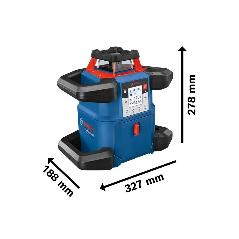 Rotacinis lazerinis nivelyras Bosch GRL 600 CHV, LB LR60, 0601061F01 2 Rotacinis lazerinis nivelyras Bosch GRL 600 CHV, LB LR60, 0601061F01 2