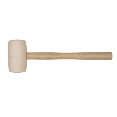 Rubber mallet white 75mm Rubber mallet white 75mm