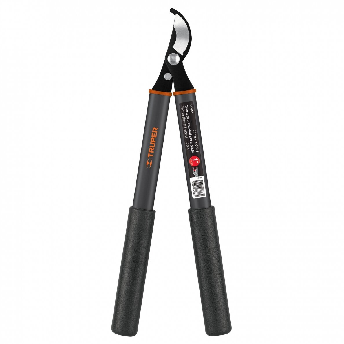 Šakų žirklės prasilenkiančiais ašmenimis su aliuminio rankenomis 38 cm Truper® Šakų žirklės prasilenkiančiais ašmenimis su aliuminio rankenomis 38 cm Truper®