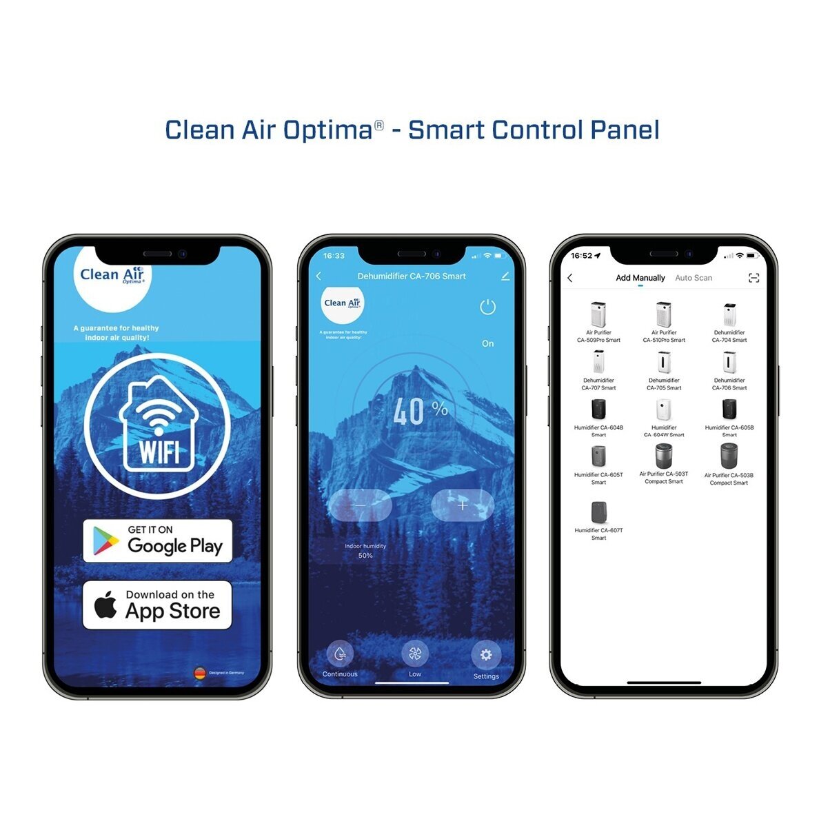 Sausintuvas - oro valytuvas Clean Air CA-706 Smart 6 Sausintuvas - oro valytuvas Clean Air CA-706 Smart 6