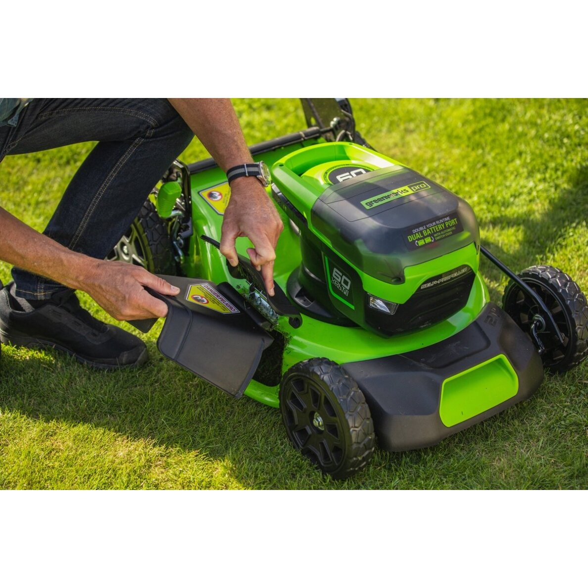 Greenworks GD60LM46SP SAVAEIGĖ VEJAPJOVĖ 46cm pločio (60V be akumuliatorių ir kroviklio) 6 Greenworks GD60LM46SP SAVAEIGĖ VEJAPJOVĖ 46cm pločio (60V be akumuliatorių ir kroviklio) 6