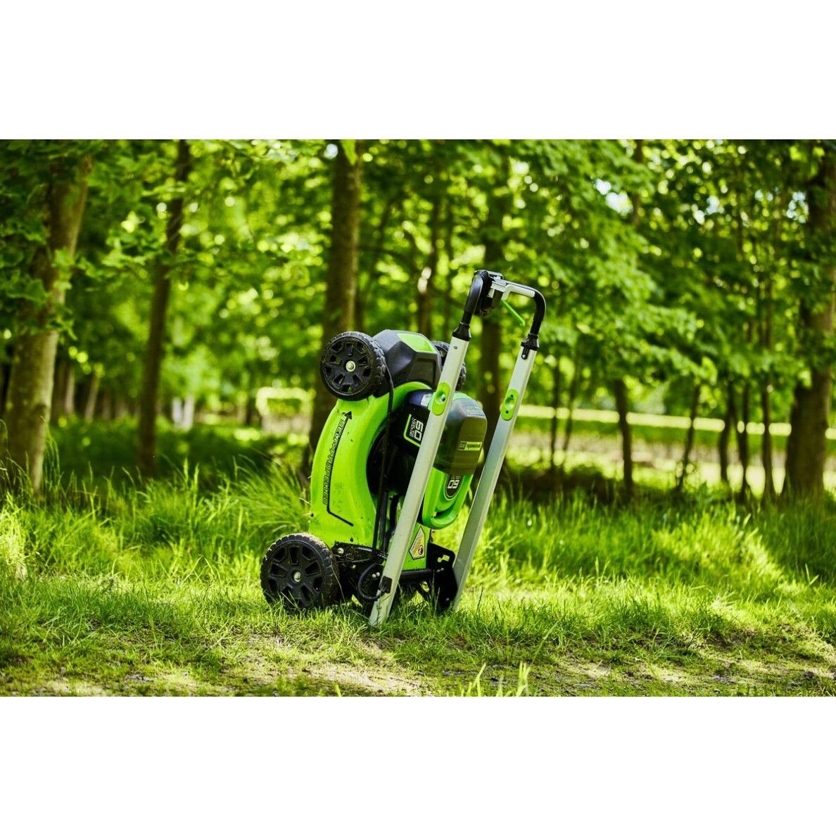 Greenworks GD60LM51SP SAVAEIGĖ VEJAPJOVĖ 51cm pločio (60V be akumuliatorių ir kroviklio) 1