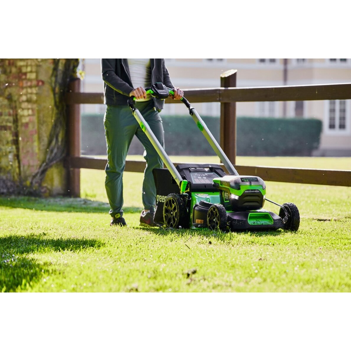 Greenworks GD60LM51SP SAVAEIGĖ VEJAPJOVĖ 51cm pločio (60V be akumuliatorių ir kroviklio) 4