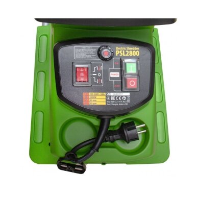 Šakų smulkintuvas „ProCraft PSL2800” 8 Šakų smulkintuvas „ProCraft PSL2800” 8