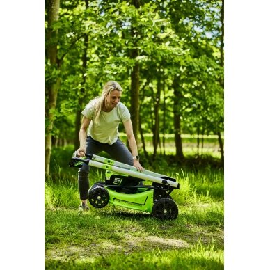 Greenworks GD60LM51SP SAVAEIGĖ VEJAPJOVĖ 51cm pločio (60V be akumuliatorių ir kroviklio) 2 Greenworks GD60LM51SP SAVAEIGĖ VEJAPJOVĖ 51cm pločio (60V be akumuliatorių ir kroviklio) 2