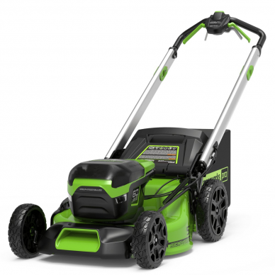 Greenworks GD60LM51SP SAVAEIGĖ VEJAPJOVĖ 51cm pločio (60V be akumuliatorių ir kroviklio) Greenworks GD60LM51SP SAVAEIGĖ VEJAPJOVĖ 51cm pločio (60V be akumuliatorių ir kroviklio)