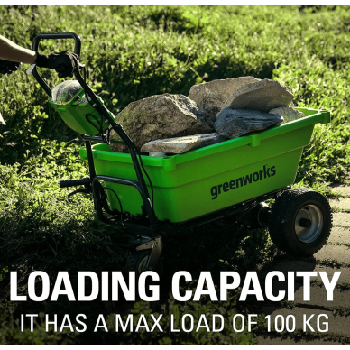 Greenworks G40GCK4 SAVAEIGIS SODO KARUTIS (40V su 4Ah akumuliatoriumi) 2
