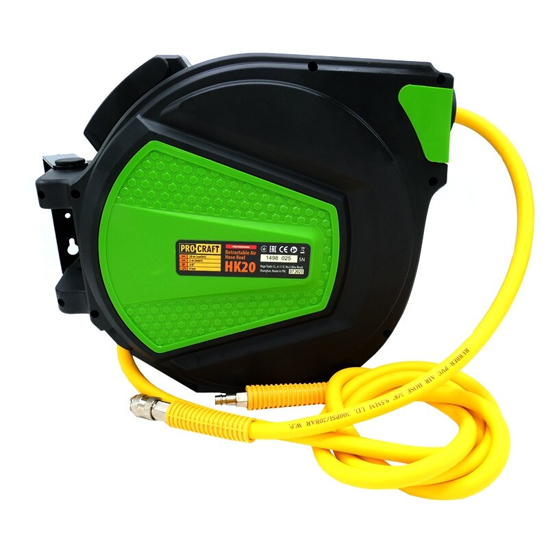 Savaiminio susisukimo žarna ant ritės „ProCraft HK20” 1