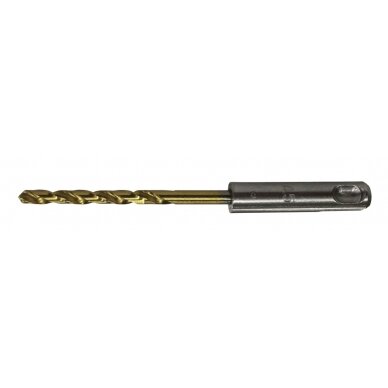 SDS-PLUS HSS grąžtas metalui Makita B-57439, 4.5mm SDS-PLUS HSS grąžtas metalui Makita B-57439, 4.5mm