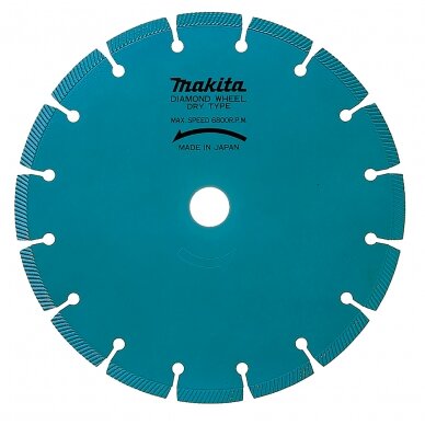 Segmentinis pjovimo diskas betonui/akmeniui Makita A-80438, 125MM Segmentinis pjovimo diskas betonui/akmeniui Makita A-80438, 125MM