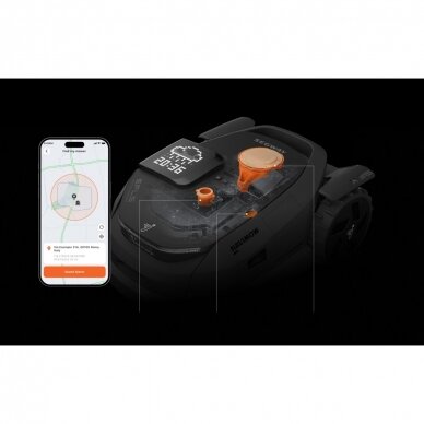 Belaidis vejos robotas SEGWAY Navimow X390E, 9000 m² 10