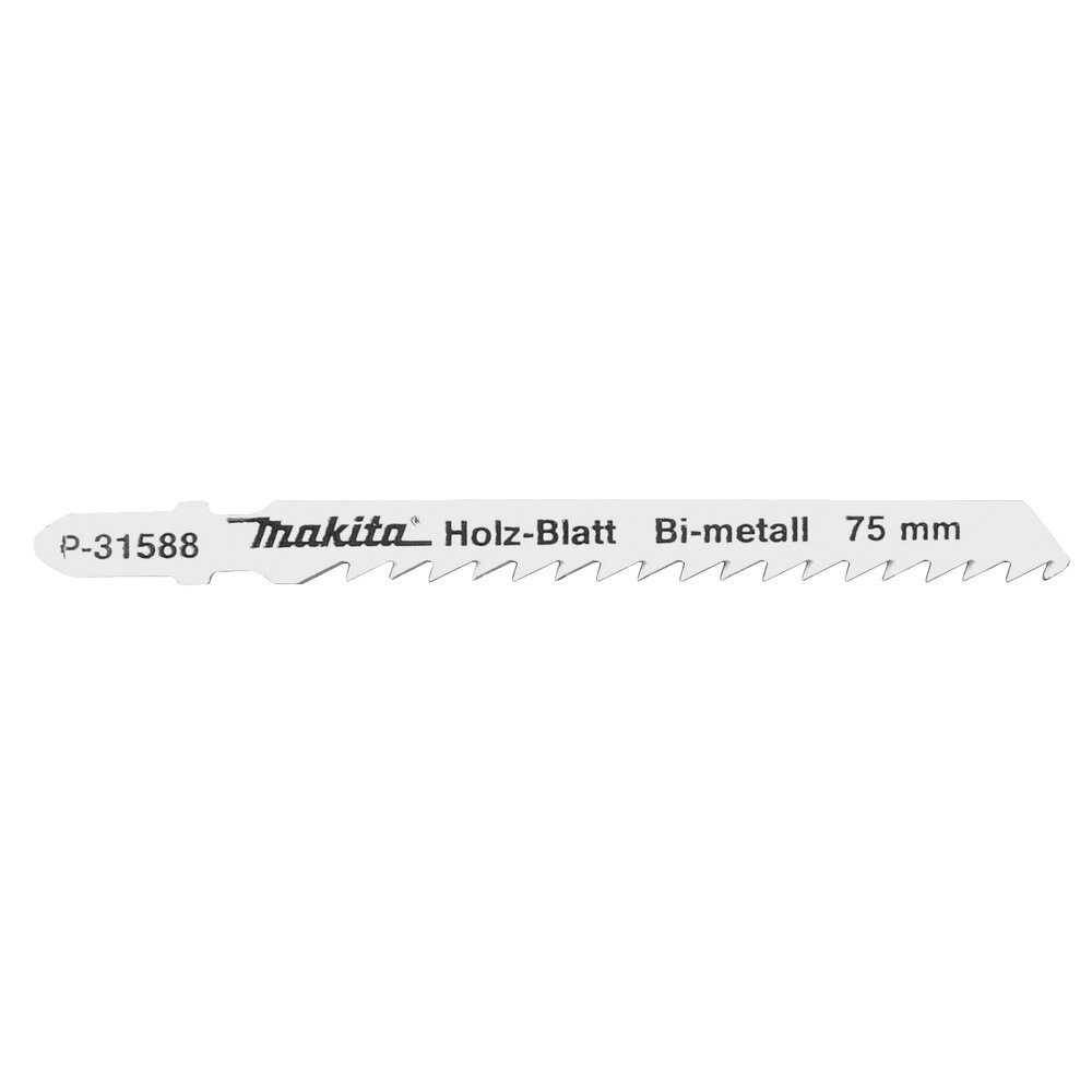 Siaurapjūklio pjūkleliai Makita P-31588, BIM 4/75mm, 5 vnt.