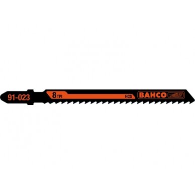 Siaurapjūklio geležtės 1,5x116mm 10TPI Carbon, T-fiksatoriuis, 5-30mm medienai 5vnt. Siaurapjūklio geležtės 1,5x116mm 10TPI Carbon, T-fiksatoriuis, 5-30mm medienai 5vnt.