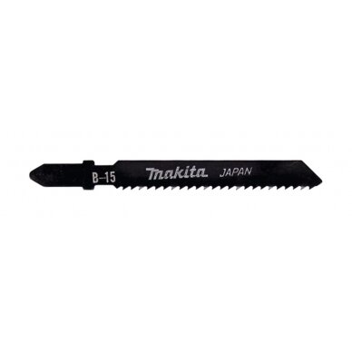 Siaurapjūklio pjūkleliai Makita A-85678, B-15 (T119B) 50mm, 5 vnt. Siaurapjūklio pjūkleliai Makita A-85678, B-15 (T119B) 50mm, 5 vnt.