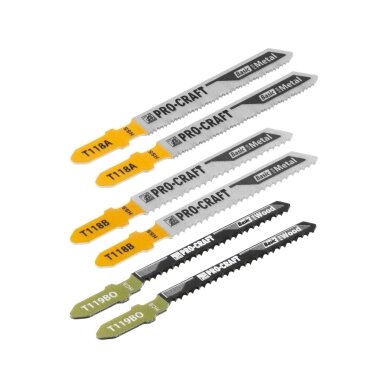 Siaurapjūklio pjūklo geležčių rinkinys „ProCraft JB15" 2 Siaurapjūklio pjūklo geležčių rinkinys „ProCraft JB15" 2