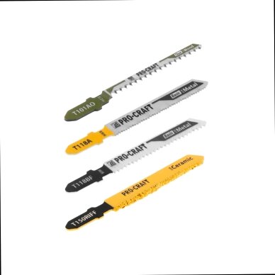 Siaurapjūklių geležčių rinkinys „ProCraft JB10" 2 Siaurapjūklių geležčių rinkinys „ProCraft JB10" 2
