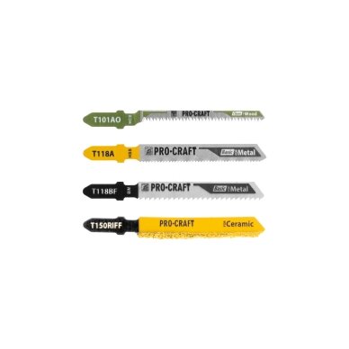 Siaurapjūklių geležčių rinkinys „ProCraft JB10" 4 Siaurapjūklių geležčių rinkinys „ProCraft JB10" 4