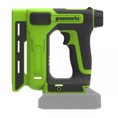 Greenworks G24CS10 SKABŲ PISTOLETAS (24V be akumuliatorių ir kroviklio) Greenworks G24CS10 SKABŲ PISTOLETAS (24V be akumuliatorių ir kroviklio)