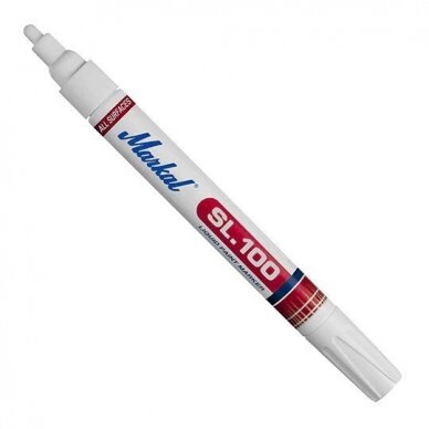 Skystų dažų žymeklis Markal SL 100 BALTAS 3mm | Teronis.lt