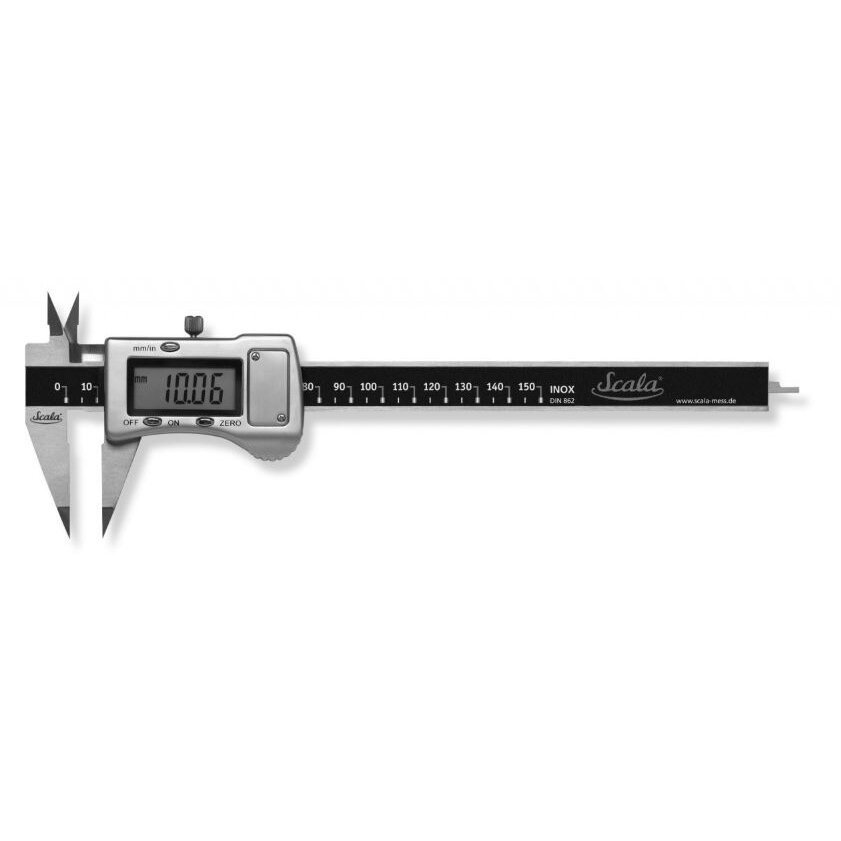 Skaitmeninis slankmatis Scala 150x40mm Inox Skaitmeninis slankmatis Scala 150x40mm Inox