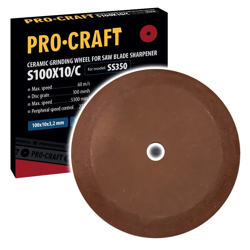 Šlifavimo diskas „ProCraft S100X10/C” Šlifavimo diskas „ProCraft S100X10/C”
